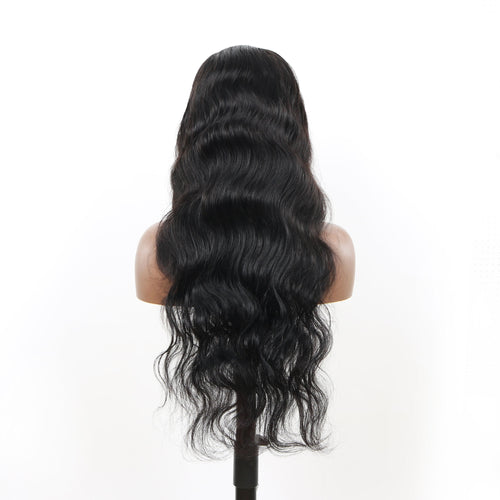20” Body Wave 13×4 Frontal Wig – Glueless Pre-Cut Pre-Bleached