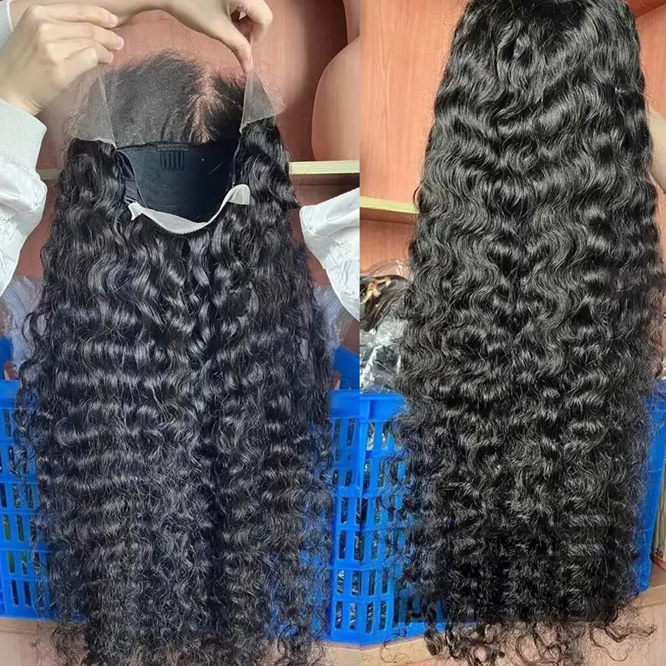 24” Loose Deep Wave 13×4 Frontal Wig – Glueless Pre-Cut Pre-Bleached