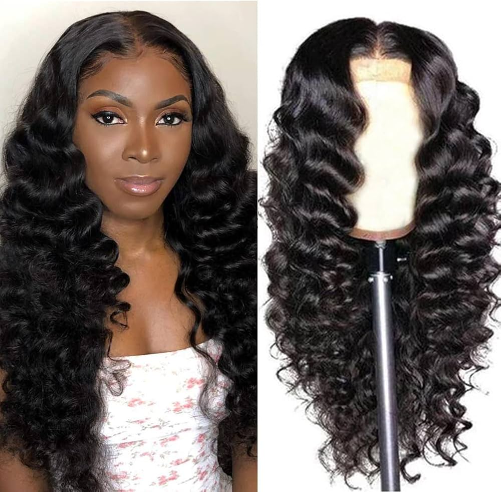 24” Body Wave – 13×4 Frontal Wig Glueless,Pre-cut, Pre-Bleached
