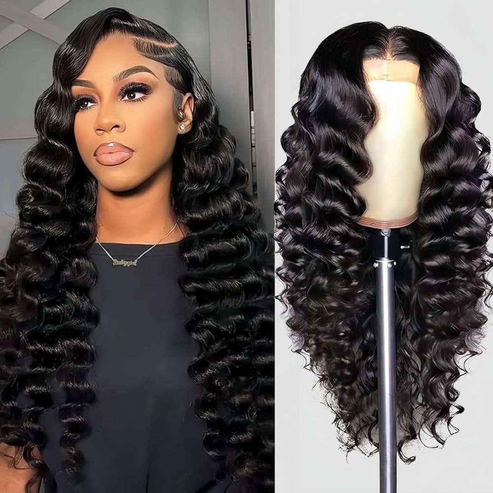 24” Body Wave – 13×4 Frontal Wig Glueless,Pre-cut, Pre-Bleached